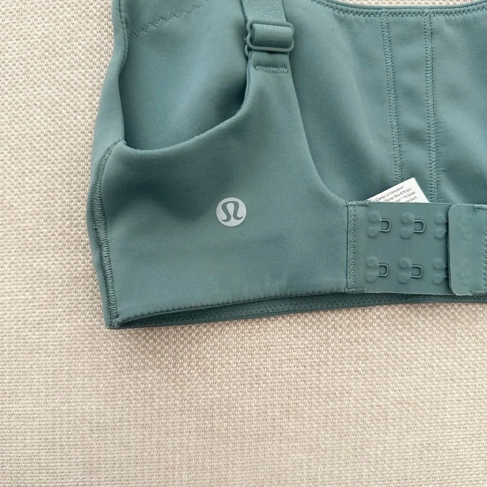 Lululemon Tidewater Teal In Alignment Straight Strap Bra Size‎ 2 C/D Cups